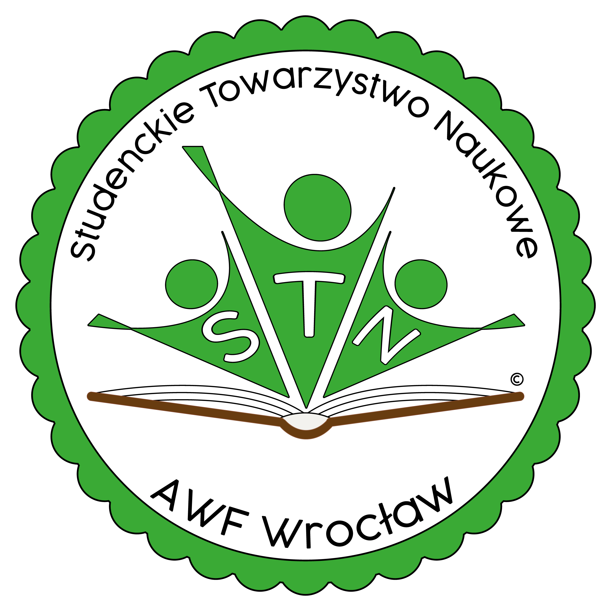 logo Studenckiego Towarzystwa Naukowego AWF Wrocław