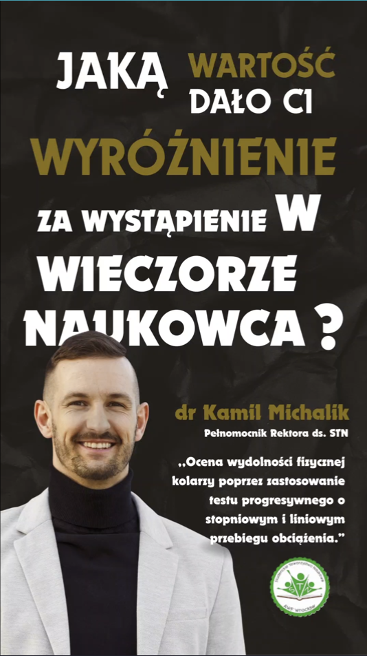 Science voice 7 – dr Kamil Michalik